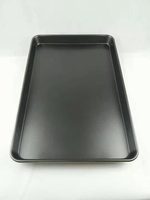 Plateau de cuisson pour boulangerie argent/marron 60x40cm pour baguettes et fours à sole