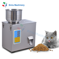 Machine de remplissage semi-automatique de sachets de bâtonnets en poudre 5g à 200g machine de pesage et de remplissage semi-automatique d'aliments pour chiens et chats