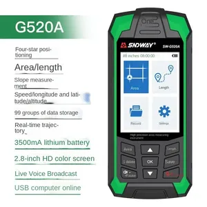 HEDAO SW-G520A Instrument de mesure de surface terrestre GPS portable pour moissonneuses-batteuses OEM Noir/Vert Garantie 1 an (Chine continentale) - Product Image 1