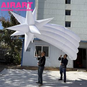 Mascota Inflable Personalizada para Desfiles, Marioneta de Estrella Blanca Inflable, <span class=keywords><strong>Marionetas</strong></span> de Estrella Caminantes Inflables - Product Image 4