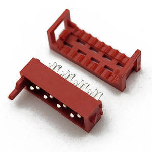Conector Electrónico Rojo Micro Match de 8 Pines IDC, Tipo Plano, Enchufe Recto - Product Image 2
