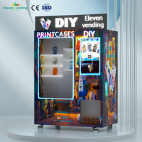 Personnalisé GJ102 coque de téléphone distributeur automatique SDK écran tactile haute efficacité pièce carte de crédit système de paiement centre commercial