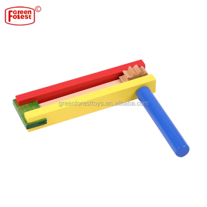 En Bois naturel Bébé Éducatif Et Musical Jouet Offre Spéciale Avec Football Hochet - Product Image 4