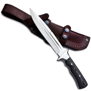 Cuchillo de Caza Táctico para Exteriores Personalizable OEM de Alta Calidad, Cuchillo de Supervivencia Hecho a Mano para Exteriores - Product Image 3