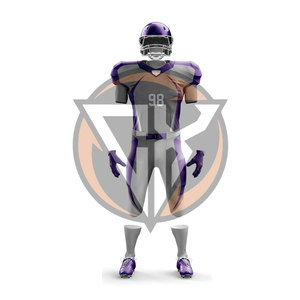 Uniforme de football américain de haute qualité, conçu sur mesure, léger, confortable, vêtements de sport pour hommes, uniforme de football américain - Product Image 2