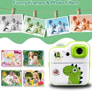 Mini impresora térmica para niños al aire libre Cámara Juguete de foto de impresión instantánea con sensor de imagen CMOS para niños y niñas - Product Image 2