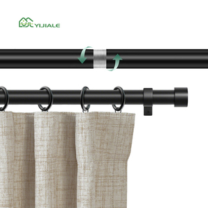 YIJIALE Asta per Tende Professionale 25mm 0.46-1.22m, Barra Robusta per Tende da Hotel - Product Image 1