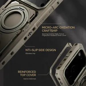 <span class=keywords><strong>Iron</strong></span> Head TILTA Compatible avec <span class=keywords><strong>iPhone</strong></span> 17 <span class=keywords><strong>Pro</strong></span>/ProMax Apple 17 Phone Rabbit Cage Housse de protection en métal alliage d'aluminium Professionnel - Product Image 3