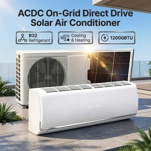 Aire Acondicionado Portátil Split de Accionamiento Directo (DC) para Montaje en Pared, 12000 BTU, con Energía Solar, Eficiente para Calefacción y Refrigeración, Venta al por Mayor - Product Image 1