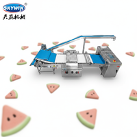Machine de fabrication de biscuits et craquelins entièrement automatique pour la production de produits de boulangerie (biscuits au beurre, craquelins)