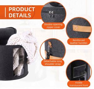 Free Sample <b>Large</b> <b>Hat</b> Storage <b>Box</b> 19'' <b>Hat</b> Boxes for Women Storage <b>Large</b> Round <b>Hat</b> Boxes for Men - Product Image 4