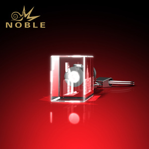 Llavero de Cristal Grabado con Diseño Personalizado, Hecho a Mano, con LED, del <span class=keywords><strong>Humboldt</strong></span> Forum de Berlín, Alemania - Product Image 3