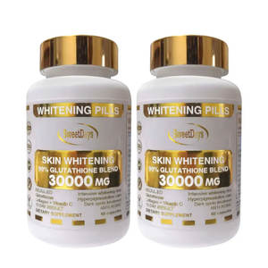 Özel etiket yüksek doz cilt beyazlatma kapsülleri l-glutatyon ve C vitamini yetişkinler için güçlü beyazlatma özel etiket - Product Image 2