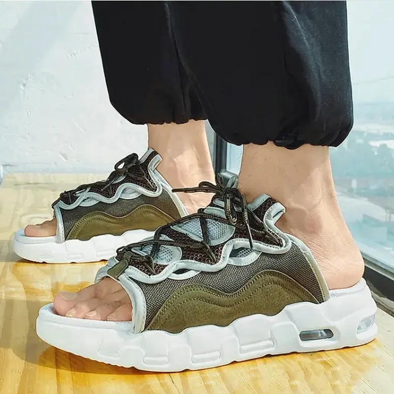 Men's Beach Slippers - Trendy & Comfortable Outdoor Shoes