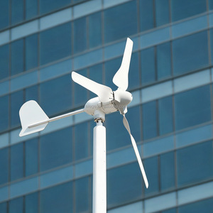 ระบบพลังงานลมหมุนเวียนได้ฟรี ติดตั้งง่าย 800W 1kw 2kw 3kw 5kw กังหันลมติดหลังคา 48v กังหันลมแนวนอนสำหรับขาย - Product Image 4