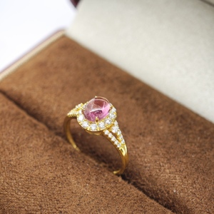 แหวนเพชรทัวร์มาลีนเงินแท้ 925 จาก UM Jewelry เหมาะสำหรับทุกเพศ ใส่ได้ทุกวัน ของขวัญวันครบรอบแต่งงาน - Product Image 5