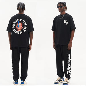 เสื้อยืดผ้าฝ้ายหนาสำหรับเด็กผู้ชายเสื้อยืดพิมพ์ลาย3D <span class=keywords><strong>Beatbox</strong></span> แบบหนาพิมพ์ลาย - Product Image 2