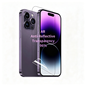 กระจกนิรภัย AR แบบกำหนดเองจากโรงงานสำหรับ iPhone 15-18 Pro Max ป้องกันแสงสะท้อน ความคมชัดสูง ป้องกันรอยขีดข่วน บางเฉียบ - Product Image 1