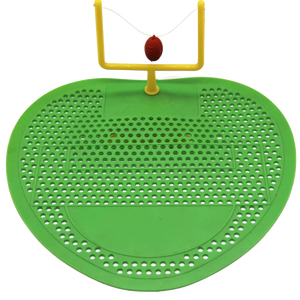 โถปัสสาวะสไตล์อเมริกันฟุตบอลเกมสีเขียวป้องกันการสาดที่น่าสนใจ - Product Image 1