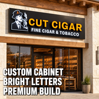 Letrero Exterior Impermeable para Tienda, Letras de Canal con Iluminación Frontal LED 3D Personalizadas, Logotipo Comercial para Pared de Barbería