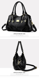 Nouveau sac bandoulière tendance grande capacité en cuir PU souple pour femme, sac à main de luxe de créateur - Product Image 3