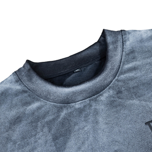 Camisetas transpirables para hombre TOPSHOW de alta calidad, personalizadas en 3D, 240 g/m², cuello acanalado de algodón, estampado degradado con relieve. - Product Image 3