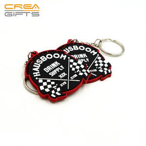 2025 usine en gros pas cher nouveau Design ananas porte-clés personnalisé souris porte-clés Souvenir <span class=keywords><strong>2D</strong></span> 3D <span class=keywords><strong>Smiley</strong></span> caoutchouc PVC vélo porte-clés - Product Image 4