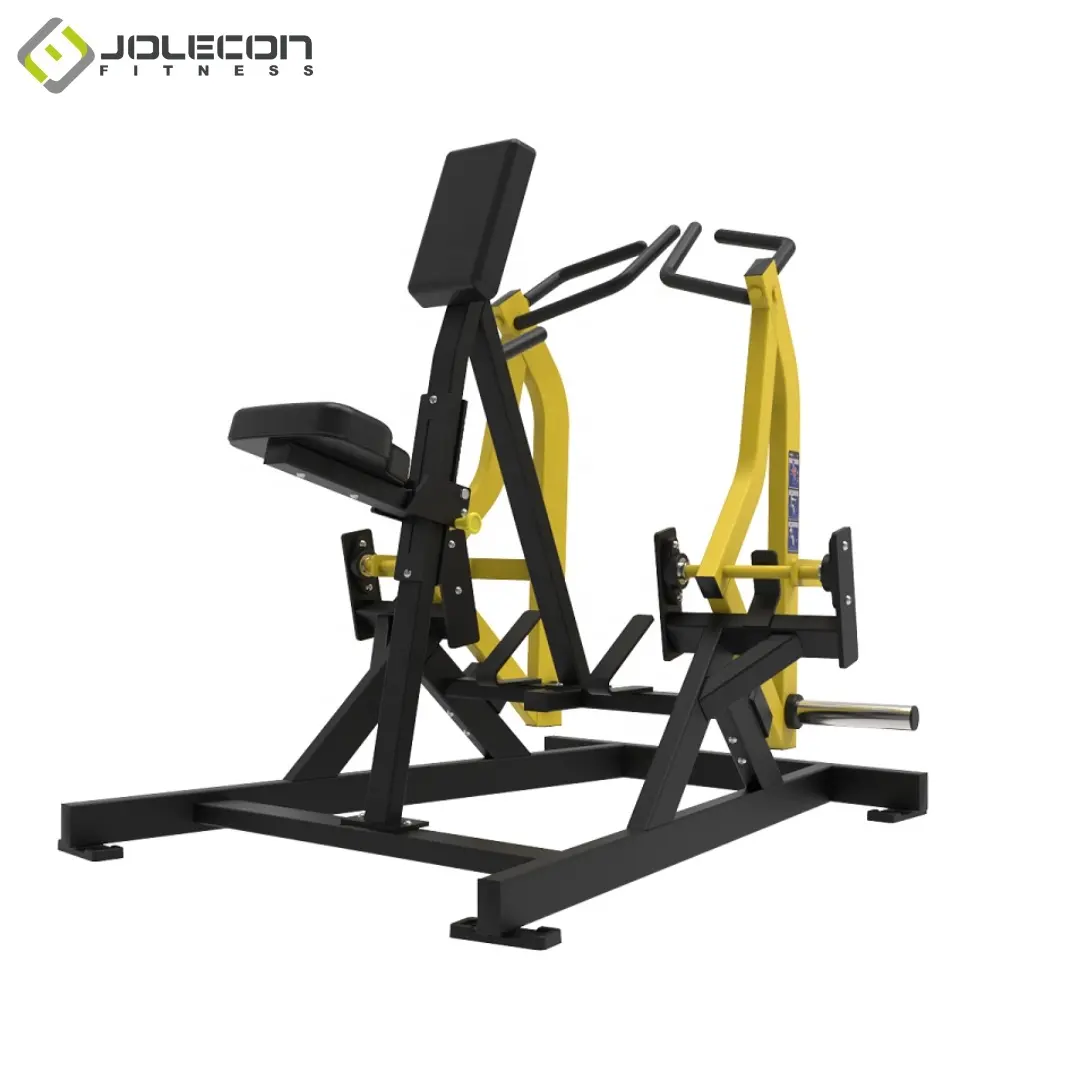 Low Row Machine Commercial Iso Lateral Sales Customized Iso-lateral Fitness Seated Back Row Gym Equipment Plate Loaded Machines