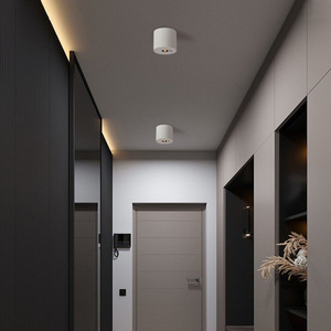 ไฟดาวน์ไลท์ฝังฝ้าเพดาน LED สีดำ 4100K แสงขาวธรรมชาติ IP20 ใช้ไฟ AC สำหรับเชิงพาณิชย์ วัสดุอะลูมิเนียม สำหรับใช้ภายในอาคาร - Product Image 5