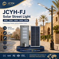 Lampe solaire LED DC pour route et jardin, certifiée IP66, CCC, CE, RoHS, batterie Lifepo4, aluminium ABS, garantie 5 ans, angle de faisceau 120°, 60W