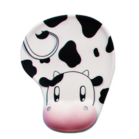 Tapis de souris de jeu carré personnalisé pour adulte, motif anime 3D sexy, ergonomique, avec repose-poignet en caoutchouc naturel, style dessin animé, pour le bureau