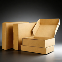 Boîte d'emballage personnalisée en carton ondulé écologique, mini avion, robuste, réutilisable, faite à la main, pour l'emballage d'étuis de téléphone portable
