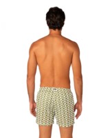 Shorts de bain pour hommes en tissu recyclé de qualité supérieure, imprimés sur mesure, extensibles dans les 4 sens, séchage rapide, pour la plage et le surf
