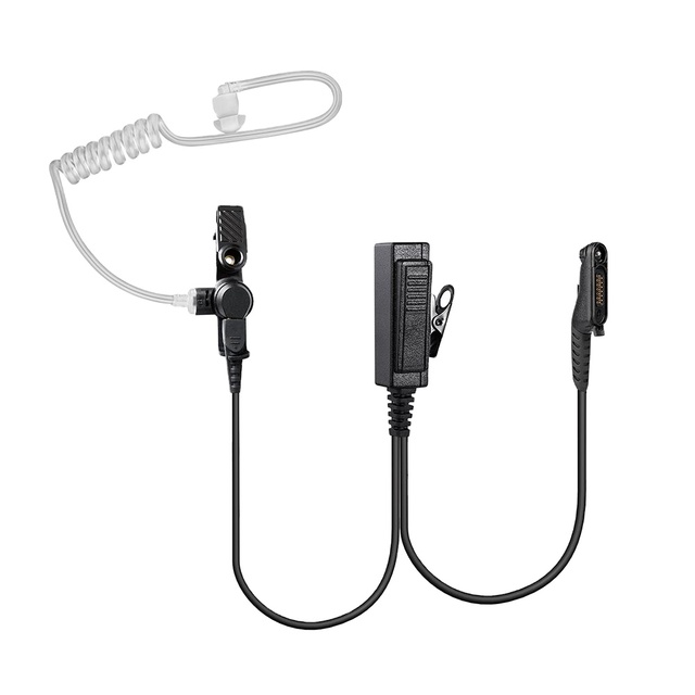 Air Tube Acoustic Two Way Radio Headset Earpiece for Motor R7 Radio
