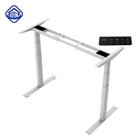 Prix de gros - Cadre de bureau debout électrique ergonomique Kaiyu en acier inoxydable à hauteur réglable pour la maison, le bureau et l'étude