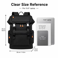 Sac à dos pour homme, décontracté et professionnel, grande capacité, sac de voyage, sac à dos pour ordinateur portable, sac d'école pour collégien
