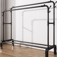 Cintre en acier inoxydable édition luxe moderne pour la maison moderne, pour la garde-robe, la cuisine, le rangement des sacs, pour l'exposition de vêtements, de bijoux