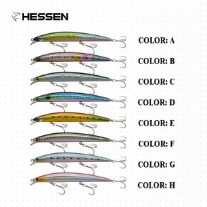 Leurres de pêche Minnow 120mm 13.5g, appât dur flottant, <span class=keywords><strong>crankbait</strong></span> pour brochet, brochet lourd, carpe - Hessen, appât artificiel - Product Image 5