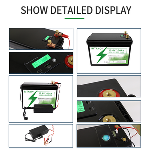 25.6V 200AH Solar <b>Storage</b> Deep Cycle Lithium Battery with 6000 Cycles and 5-Year Warranty - Product Image 3
