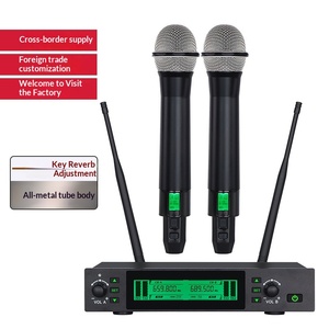 Microphone <span class=keywords><strong>sans</strong></span> <span class=keywords><strong>fil</strong></span> portable rechargeable BHA LB-120CDX, modèle exclusif tout métal, performance professionnelle, prix de gros usine (12 ans d'expérience), OEM, CE, FCC - Product Image 2