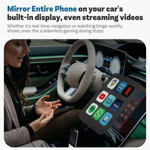 2025 New Bi-directional điều khiển mini không dây Carplay Adapter xe Adapter với mirrortouch - Product Image 3