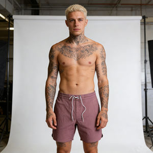 Shorts cargo confortables et extensibles pour hommes, avec poche zippée, séchage rapide, respirants, pour l'entraînement, boardshorts - Product Image 4