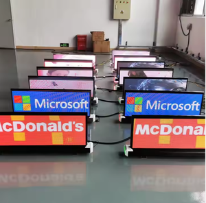 Écran LED pour toit de <span class=keywords><strong>taxi</strong></span>, affichage publicitaire extérieur, écran vidéo LED 4G, publicité vidéo LED, double face, installation facile, SDK - Product Image 5