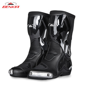 Bottes <span class=keywords><strong>de</strong></span> moto d'hiver, chaussures <span class=keywords><strong>de</strong></span> moto tout-terrain, bottes antidérapantes et amortissantes pour hommes et femmes, utilisables en toutes saisons - Product Image 5
