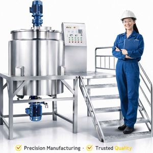 Machine de mélange de liquide vaisselle, homogénéisateur haute vitesse, mélangeur de cosmétiques, cuve de agitation, machine de fabrication de savon liquide pour les mains - Product Image 2