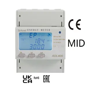 ADL400 energy kilowatt-hour meter meter smart power meter with rs485 communication