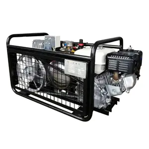 Motor a gasolina para mergulho, motor de mergulho, compressor de ar com mangueiras, diretamente 550L/MIN 8bar SCU80P