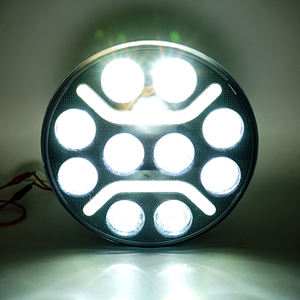 <span class=keywords><strong>Lampe</strong></span> de voiture transfrontalière universelle 12v 24v 120w 9 pouces lumière de conduite tout-terrain lumière de Modification électronique - Product Image 6