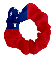 Élastiques à cheveux avec drapeau de Saint-Martin pour femmes, filles et enfants, accessoires pour cheveux patriotiques, attaches pour queues de cheval, décorations pour la fête nationale