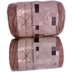 Yuchen Exportable Standard Jute Rope With Direct Factory Price Jute Yarn Attractive Price For 100% Jute Natural Color